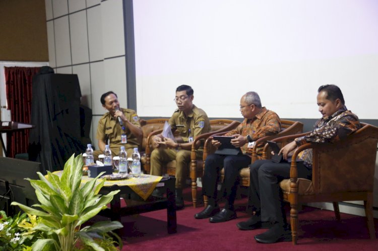 Soft Launching Digitalisasi Pembayaran berlangsung di Gedung Dadali, Senin (30/12). Istimewa