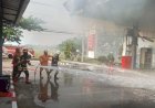 Kebakaran SPBU Bulakan, Damkar Sukoharjo Kerahkan 2 Unit Mobil Pemadam
