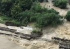 Banjir Terjang Gubug, Rel Kereta Api Jakarta-Surabaya Tak Dapat Dilalui