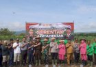 Aksi Tanam Jagung 1 Juta Hektare, Polres Wonogiri Untuk Dukung Ketahanan Pangan Prabowo