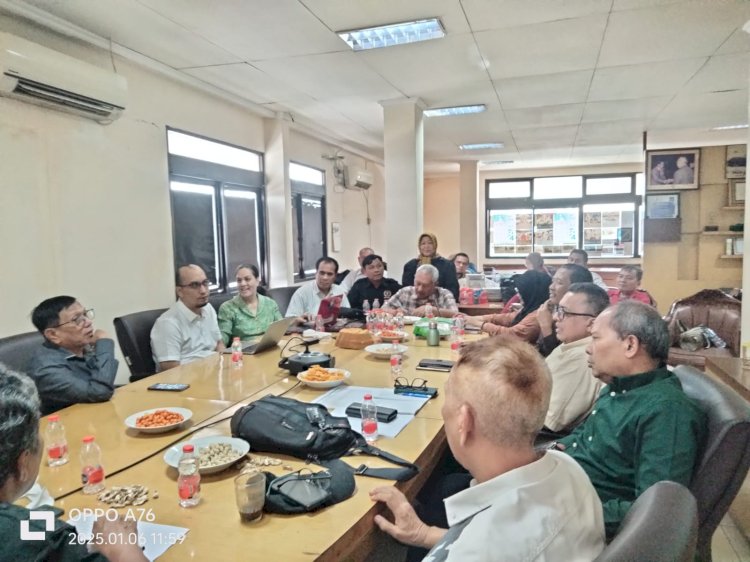 Rapat Panitia Pelaksana Hari Pers Nasional (HPN) 2025 Dipimpin Oleh Ketua Panitia Pelaksana Raja Pane, Dihadiri Panitia Pelaksana HPN 2025. Istimewa