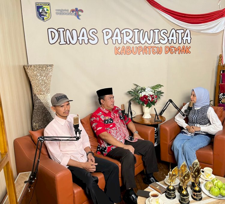 Cerita Keberhasilan Dari Sektor Pertanian Kabupaten Demak Mencapai Peringkat Ke-Empat Se-Jawa Tengah Kali Ini Meramaikan Diskusi Dalam Program NGOPI, Jumat (10/01). Istimewa