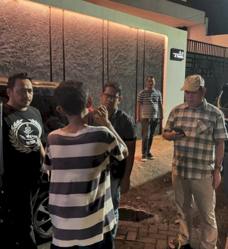 Polrestabes Semarang Berhasil Mengamankan Para Pelaku Tawuran Di Perbalan, Semarang Utara, Usai Video Aksi Beredar Viral Di Media Sosial, Selasa (14/1). Istimewa