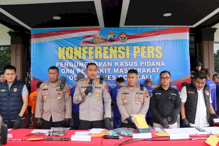 Polres Boyolali Gelar Konferensi Pers Terkait Kasus Penganiayaan Di Mojosongo Yang Viral Di Media Sosial