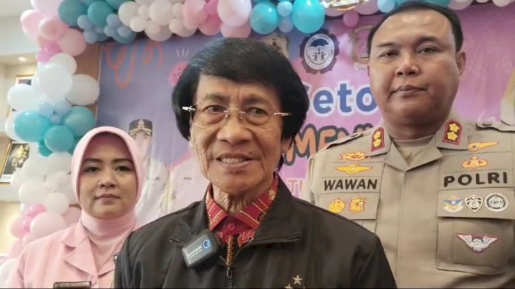 Kak Seto saat berkunjung ke Blora, Jumat (31/1).. Diskominfo Kab Blora