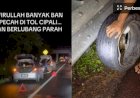 Pecah Ban Berjamaah di Tol Cipali, Ban Jelek atau Jalannya Tak Layak?