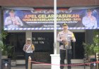 AKBP I Putu Bagus Krisna Purnama, Kapolres Tegal Kota, Pimpin Apel Kamseltibcar Lantas