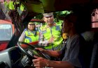 Satlantas Polres Batang : Gunakan Sabuk Keselamatan Sesuai Standar