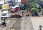 DPU Kota Semarang Gercep Perbaiki Jalan Rusak Saat Banjir