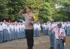 Kapolres Pimpin Upacara Bendera di SMA 1 Kota Tegal