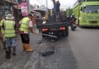DPUPR Kota Pekalongan Percepat Perbaikan Jalan