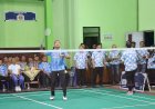 AKBP Rosyid Kapolres Boyolali Resmi Membuka Turnamen Bulutangkis Rebon Cup III 2025
