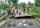 Jembatan Pucakwangi Terbelah, Perbaikan Tunggu Pelantikan Bupati Baru