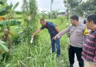 Polsek Nogosari Evakuasi Bayi Baru Lahir di Sawah