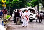 Antar Anak-anak TK Ikut Karnaval, Minibus Ditabrak Truk di Turunan Silayur