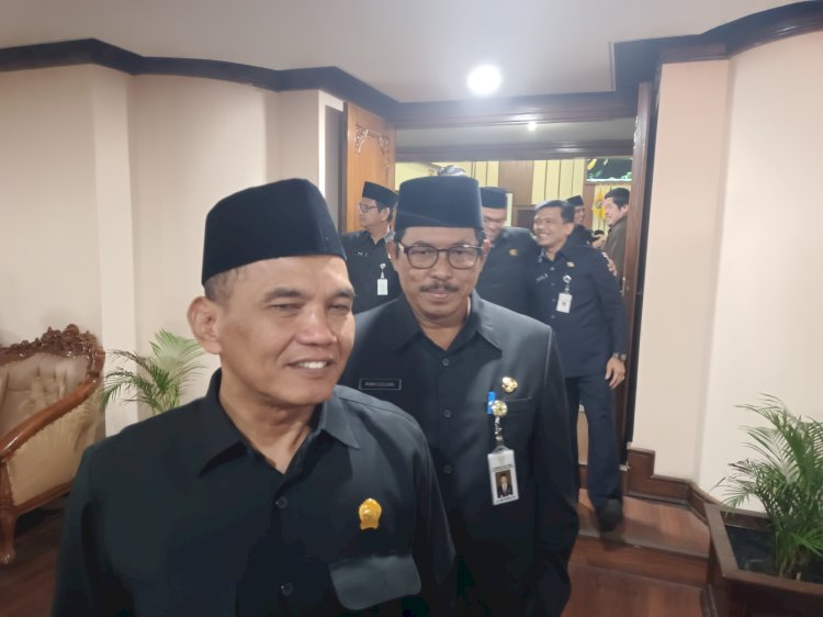 Ketua DPRD Jateng Sumanto Memberikan Apresiasi Atas Capaian Pemerintahan Pj Gubernur Nana Sudjana. Istimewa