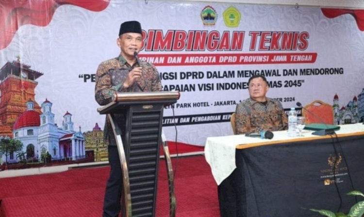 Ketua DPRD Jateng Sumanto Memberikan Saran Kepada Pemerintah Tentang Efisiensi Anggaran Harus Dipersiapkan Sampai Melihat Dampak Mungkin Timbul. DPRD Jateng