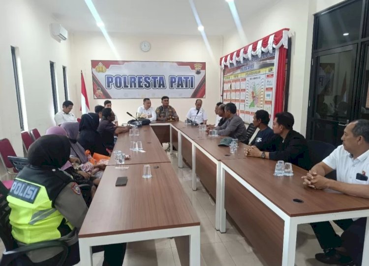 Kapolres Pati Kombes Pol memimpin langsung strategi penangkapan terhadap pelaku pengeroyokan. Foto: Istimewa/RMOLJateng 
