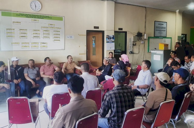 Audiensi Petani Kentang dengan Dinas Pertanian Banjarnegara. Arief Ferdianto/RMOLJateng