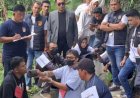 Rekonstruksi, Tersangka AKP Hariyadi Peragakan Pemukulan Kepada Korban Darso