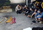 Polsek Wanadadi Amankan Tujuh Remaja Yang Hendak Perang Sarung Di Wanadadi