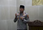 Masuki Hari ke 17, Kapolres Boyolali Sholat Isya dan Tarawih Bareng Warga Banyudono