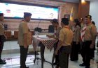 Lantik DKC Pramuka Kota Tegal, Sekda Amanatkan Semangat Tak Pantang Menyerah
