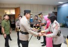 Lantik 4 Kapolres Baru, Kapolda Titip Kondusivitas Dan Kelancaran Operasi Ketupat Candi 2025