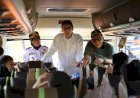 Lepas Pemudik dari Jakarta, Ini Pesan Wabup Dion Agasi