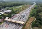 Puncak Arus Mudik, One-Way Akan Diberlakukan Dari Gerbang Tol Cikatama-Kalikangkung