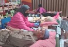 Ratusan Warga Desa Pesantren Wanayasa Tutup Ramadhan dengan Aksi Donor Darah Masal