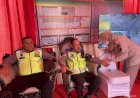 Petugas Pos Pam Pengamanan Arus Mudik Dapat Layanan Cek Kesheatan