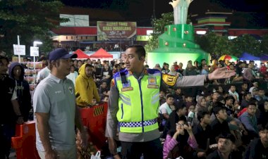 Dimenangkan Indonesia, Nonton Bareng Warga Dan Pemimpin Boyolali Pun Sukses