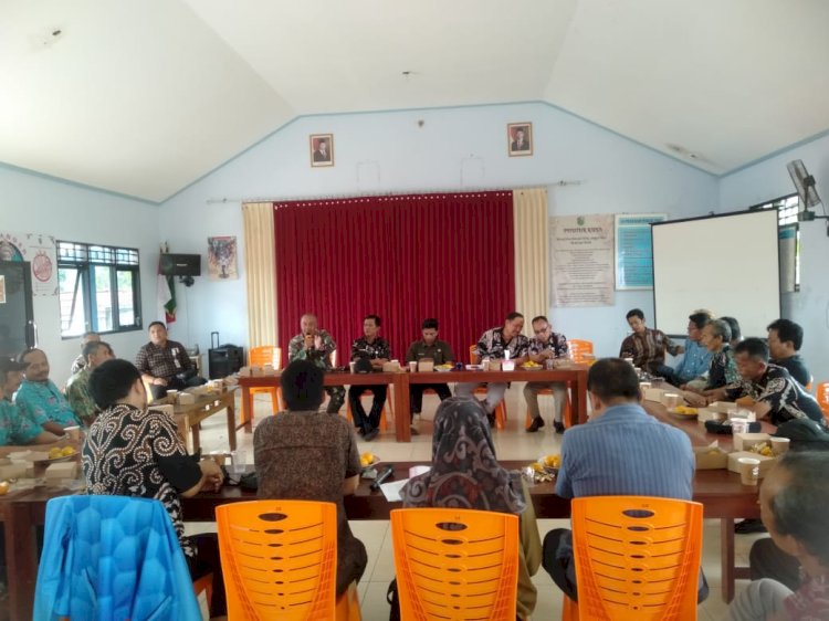Koramil 03/Wanadadi gelar sosialisasi bersama masyarakat setempat. Arief Ferdianto/RMOLJateng