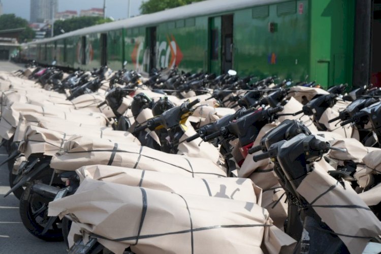 DJKA akan menggelar program mudik motor gratis menggunakan kereta api menghadapi mudik Lebaran 2025. Istimewa