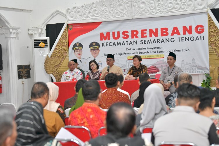 Pemerintah Kota Semarang Akan Melaksanakan Pembangunan Lima Tahun Ke Depan Demi Mewujudkan Visi Sebagai Pusat Ekonomi Yang Maju, Berkeadilan Sosial, Lestari Dan Inklusif. Dokumentasi Pemkot Semarang