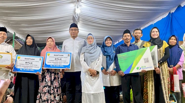 Pemerintah Kabupaten Sragen Lindungi Ribuan Pekerja Rentan Dengan BPJS Ketenagakerjaan. Dian Tanti Burhani/RMOLJawaTengah