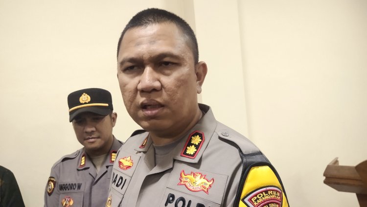 Kapolres Karanganyar, AKBP Hadi Kristanto, Menyatakan Bahwa Pihak Kepolisian Sedang Mengumpulkan Bukti Dan Keterangan Saksi Untuk Mengungkap Penyebab Pasti Kematian Korban. Dian Tanti Burhani/RMOLJawaTengah