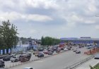 Hari ke-2 Lebaran, Arus di Gerbang Tol Banyumanik Padat