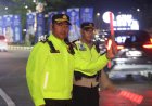 Pastikan Kelancaran Arus Balik, Kapolres Boyolali Pantau Langsung Lalu Lintas Di Rest Area KM 487B