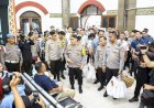 Kapolri Pantau Arus Balik di Stasiun Tawang, Ingin Para Pemudik Gunakan Kereta Api