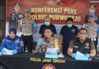 Polres Purworejo Berhasil Tangkap Pencuri Ganjal ATM