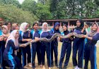 Tanggap Darurat, Pelajar SMABAH Ikuti Simulasi Penanganan Kebakaran