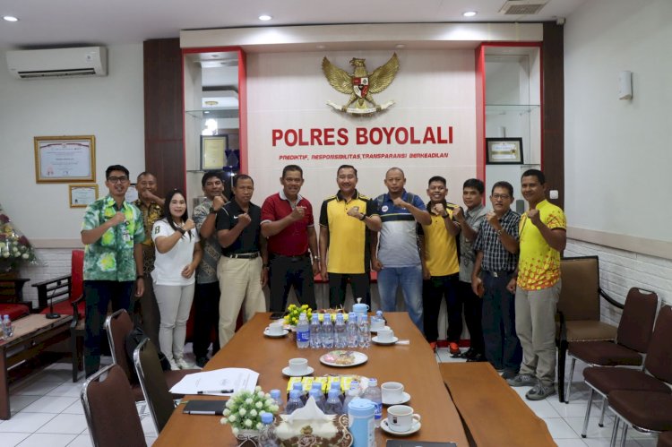 Dipimpin Oleh Kapolres Boyolali, AKBP Rosyid Hartanto, Telah Diadakan Rapat Koordinasi Persiapan Turnamen Bola Voli Kapolres Cup 2025, Jumat Siang (11/04), Bertempat Di Mapolres Boyolali. Dokumentasi Humas Polres Boyolali