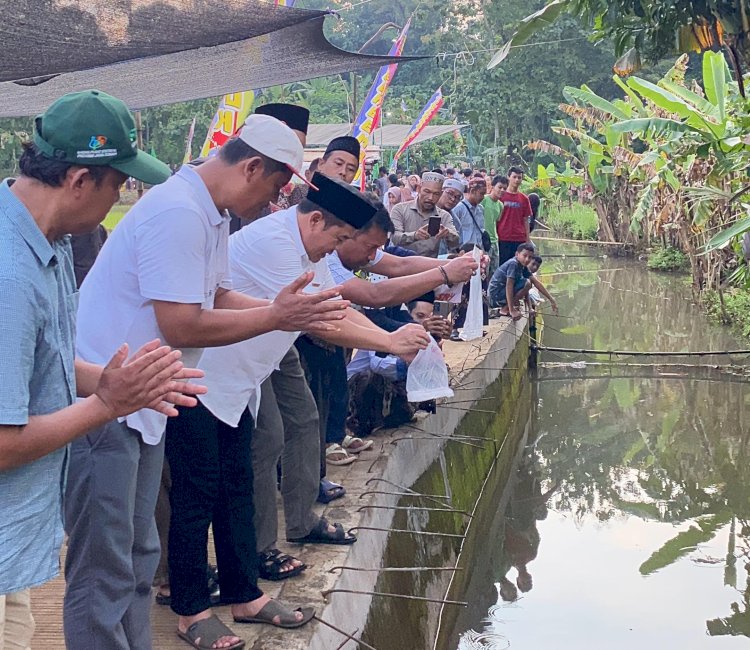 Peresmian wisata Jalan Usaha Tani(HUT)  dan wisata Desa Kali Trenggulun di Tahunan Jepara. Yosef Hidayat/RMOLJateng