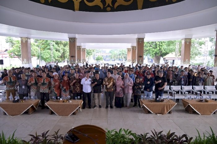 Halal Bihalal Himpunan Peternak Domba Kambing Indonesia (HPDKI). Dian Tanti/RMOLJateng