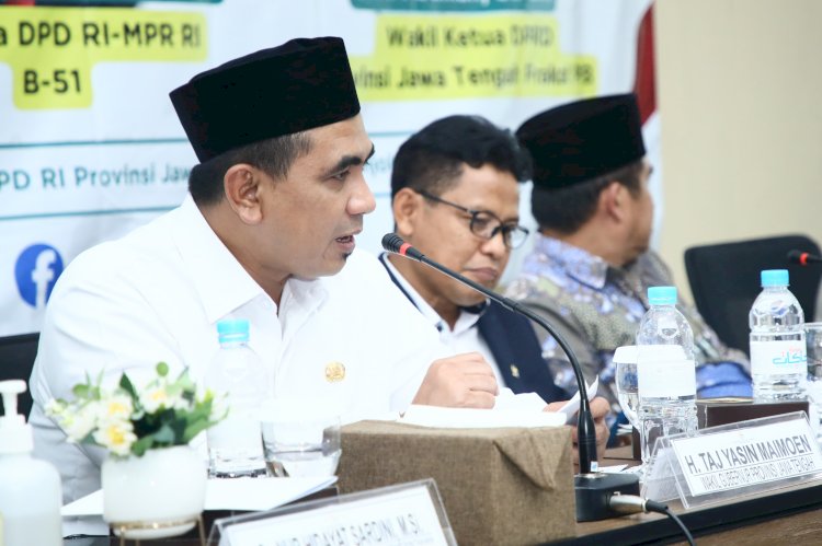 Wagub Jateng Gus Yasin Tanggapi Rencana Pemekaran Wilayah. Dokumentasi Pemprov Jawa Tengah