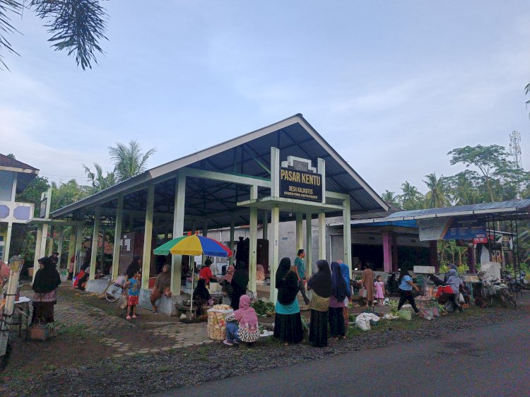 Pasar Kentu Di Purworejo Yang Sudah Beroperasi Sejak Tahun 1980. Istimewa