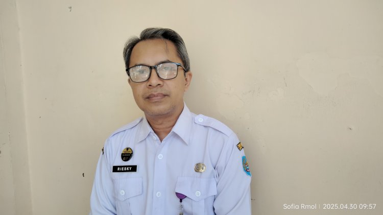 Kepala Disperintransnaker Kabupaten Tegal, Riesky Trisbiantoro. Sofie/RMOLJateng
