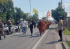 Biksu Thudong Masuki Area Tegal, Dapat Pengawalan Khusus Polres Tegal Kota